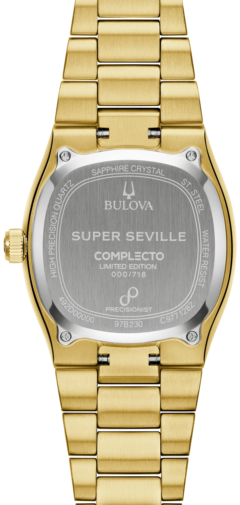 Brown Dial Stainless Steel Bracelet Super Seville 97B230